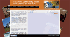 Desktop Screenshot of bayviewhall.org