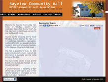 Tablet Screenshot of bayviewhall.org